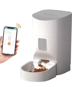 Alternative view of 9L Smart Pet Feeder with Interactive App Control & Voice Recording