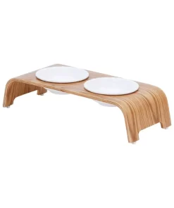 Small Elevated Pet Feeder with Ceramic Bowls 11 » Pets Impress Small Elevated Pet Feeder with Ceramic Bowls 10 » Pets Impress