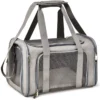 Portable Pet Carrier, TSA Airline Approved, Ideal for Cats, Dogs & Puppies up to 15 Lbs, Durable & Waterproof