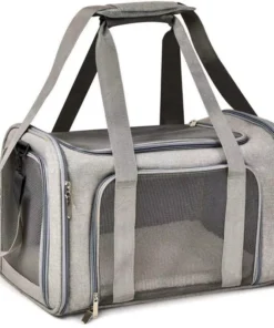 Alternative view of Portable Pet Carrier, TSA Airline Approved, Ideal for Cats, Dogs & Puppies up to 15 Lbs, Durable & Waterproof