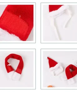 Velvet Christmas Santa Hat & Scarf Set for Pets 12 » Pets Impress Velvet Christmas Santa Hat & Scarf Set for Pets 11 » Pets Impress