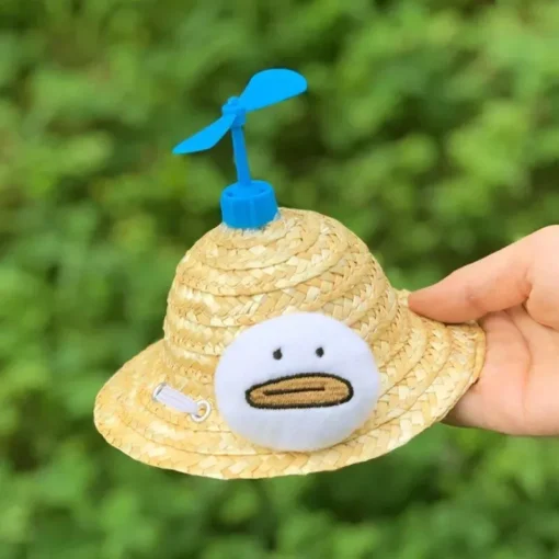 Chic Straw Sun Hat for Dogs & Cats - Image 6