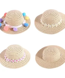 Adjustable Floral Straw Sunhat for Pets 11 » Pets Impress Adjustable Floral Straw Sunhat for Pets 10 » Pets Impress