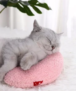 Comfy U-Shape Plush Pillow for Cats & Small Dogs 11 » Pets Impress