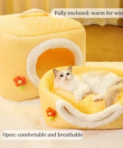 Plush Indoor Cat Bed 9 &raquo; Pets Impress