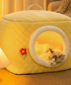 Plush Indoor Cat Bed 11 &raquo; Pets Impress
