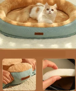 Cozy Comfort Cotton Pet Bed for Cats and Small Dogs 14 » Pets Impress Cozy Comfort Cotton Pet Bed for Cats and Small Dogs 13 » Pets Impress