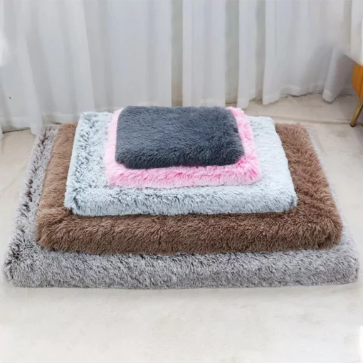 Luxurious Plush Square Dog Mattress - Image 4