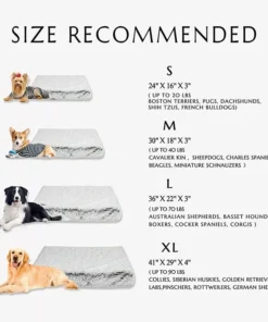 Luxurious Plush Square Dog Mattress 14 &raquo; Pets Impress