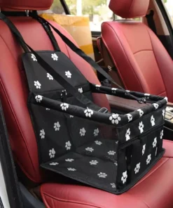 Alternative view of Portable Dog Car Hammock with Safety Features